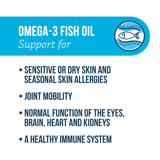 Elanco Free Form Snip Tips Omega 3 Supplement for Medium and Large