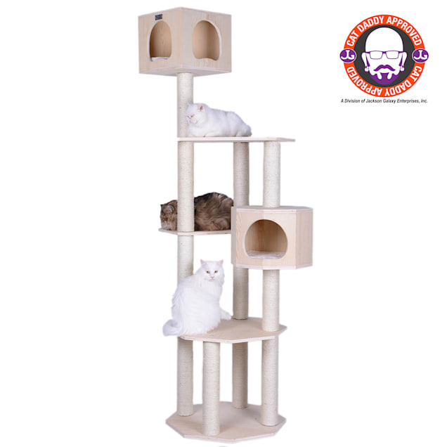 Armarkat Premium Scots Pine Model S8502 Real Wood Cat Tree 85