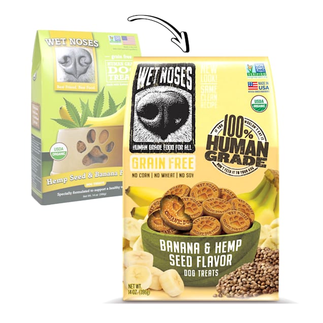 Wet noses dog treats peanut butter banana online