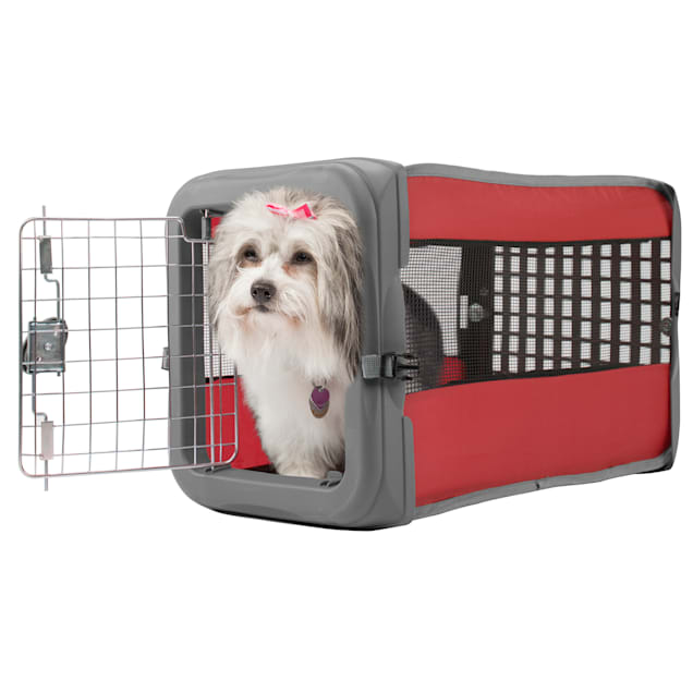 Pop up dog cage top