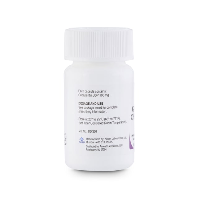 Gabapentin Generic 100 Mg 60 Capsules Petco