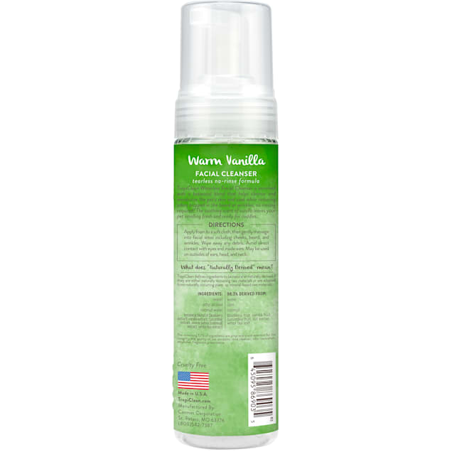 Tropiclean top face cleanser