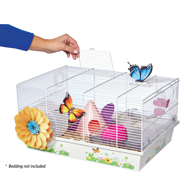 Midwest Critterville Butterfly Hamster Cage 13.85 L X 19.4 W X 9.8 H Petco
