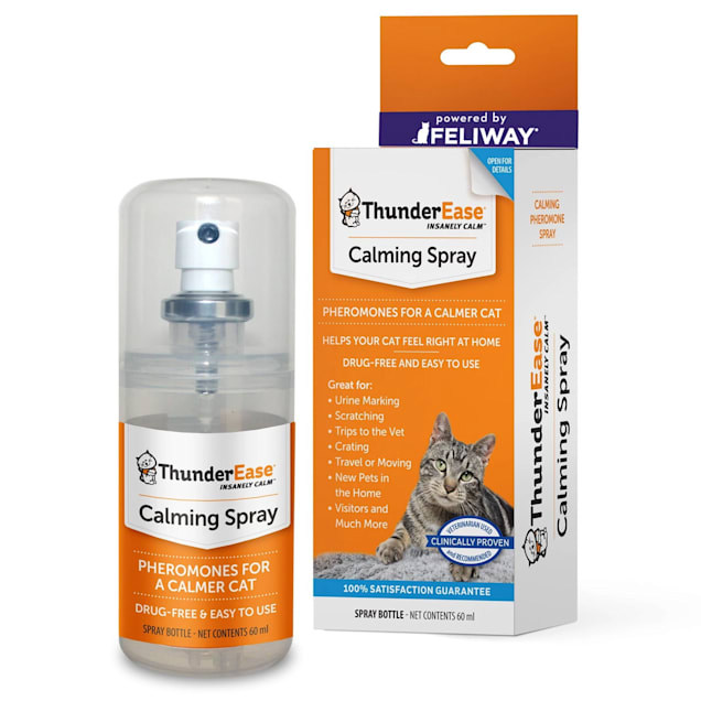 ThunderEase Calming Spray for Cats, 60 ml. - Carousel image #1