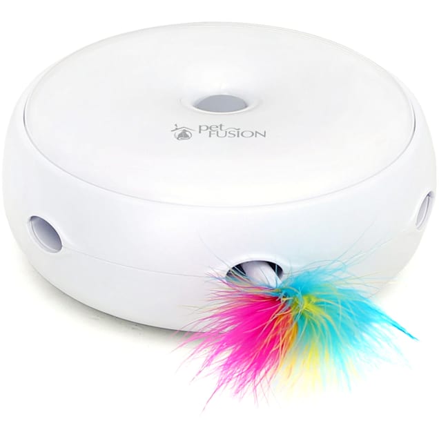 PetFusion Ambush Interactive Cat Toy With Rotating Feather, Small - Carousel image #1