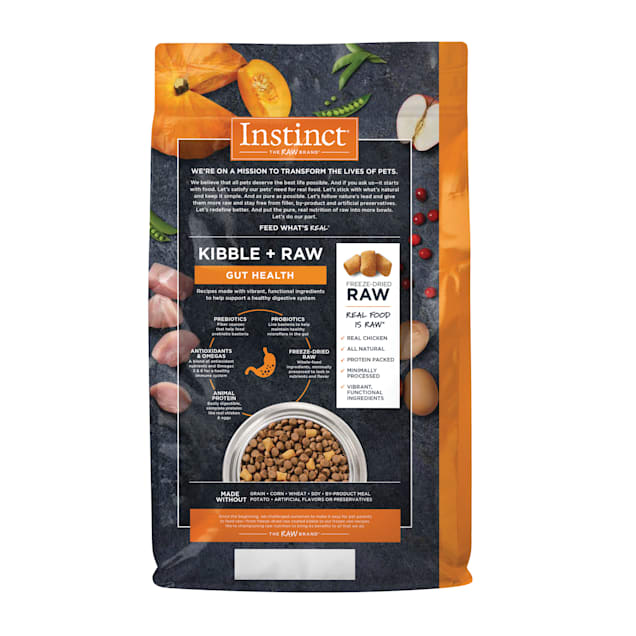 Instinct raw dog food petco discount