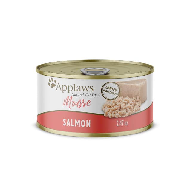 Applaws Natural Salmon Mousse Wet Cat Food 2 47 Oz Case Of 24 Petco