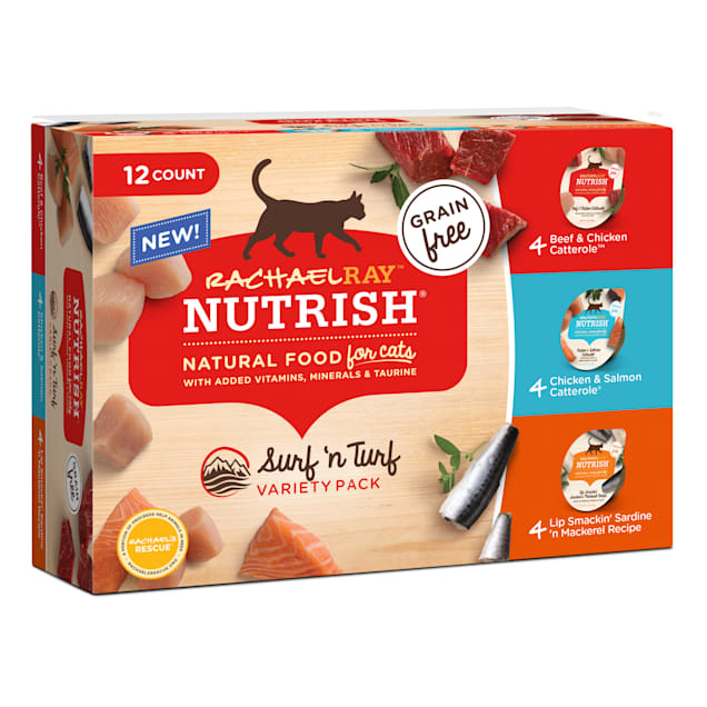 Nutrish canned sales cat food