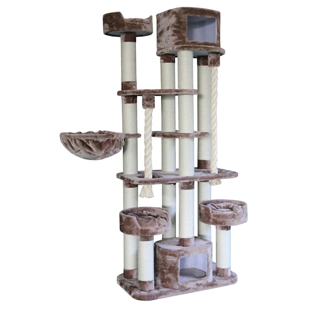 Kitty Mansions Everest Cat Tree, 83" H - Carousel image #1