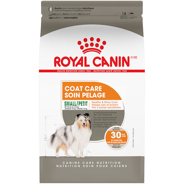 Royal Canin Coat Care Dry Food for Small Dogs, 17 lbs. - Carousel image #1
