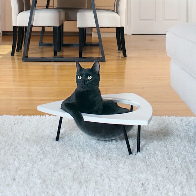 Hauspanther White TriPod Cat Lounge Multi Use Pod