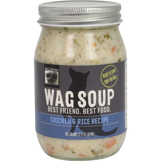 Wet Noses Wag Soup Chicken and Rice Wet Dog Food, 15 oz. - Carousel image #1