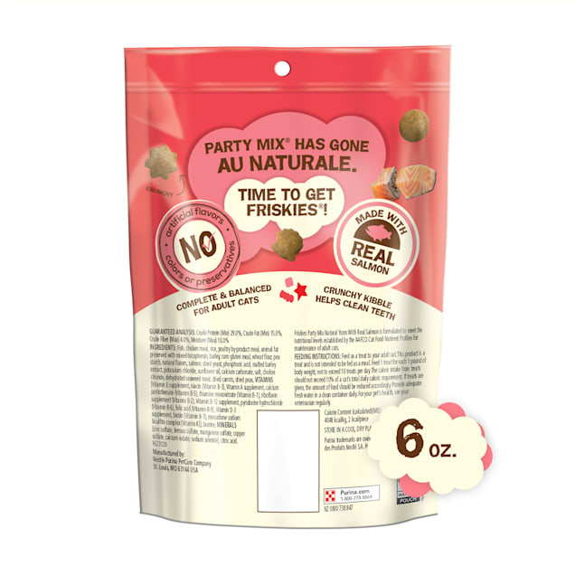 Friskies Natural Yums Salmon Cat Treats with Vitamins Minerals