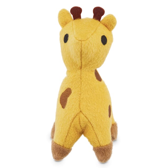 Leaps & Bounds Playful by Nature Play Plush Wool Giraffe Dog Toy, Small - Carousel image #1