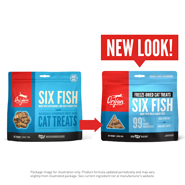 Cat new arrivals fish treats