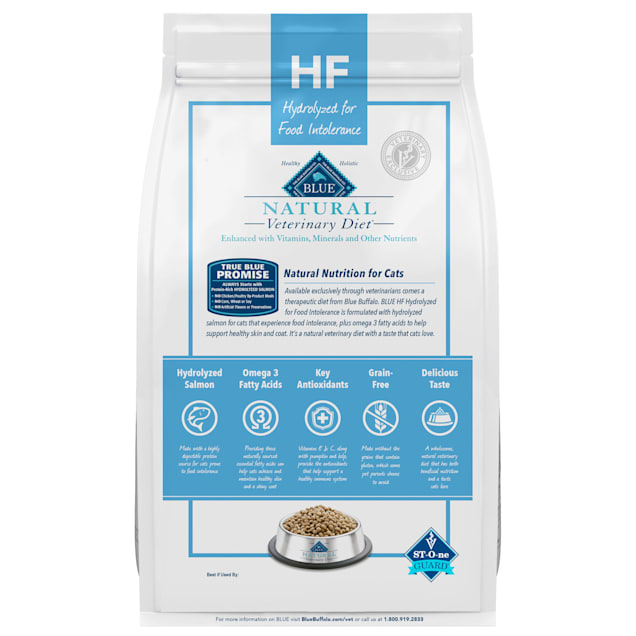 Blue Buffalo Hydrolyzed Salmon Cat Food for Sensitive Stomachs Skin from Petco