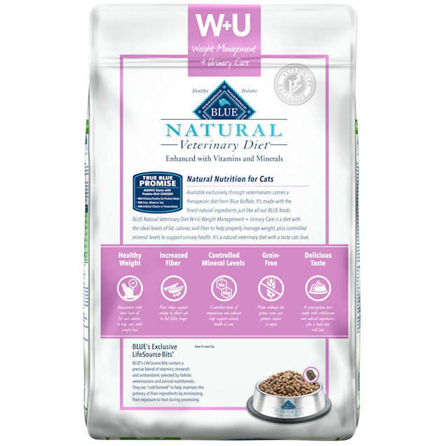 Blue Buffalo Natural Veterinary Diet W U Weight Management
