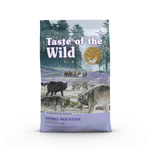 Taste of the Wild Sierra Mountain Grain-Free Roasted Lamb Dry Dog Food, 28 lbs. - Carousel image #1