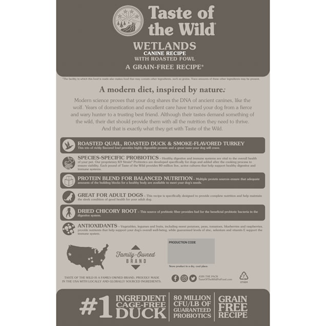 Taste of the wild high prairie adult hot sale