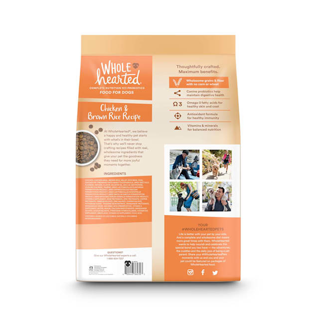 Whole heart store dog food reviews