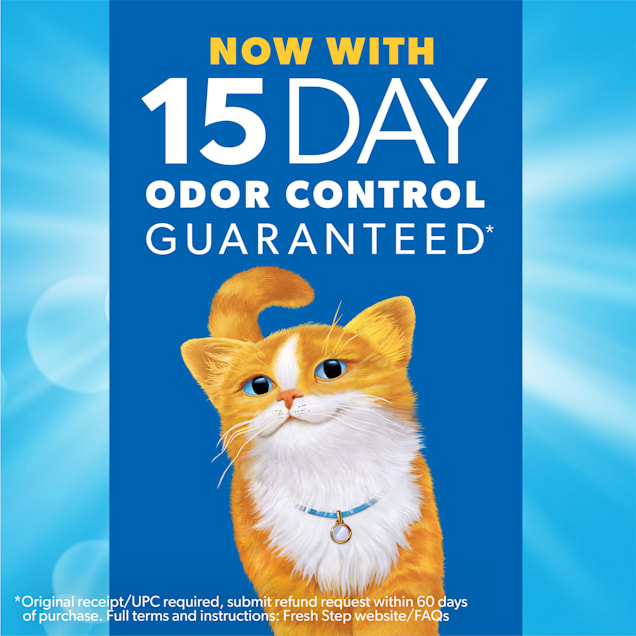 Fresh Step Simply Unscented Clumping Cat Litter, 42 lbs.
