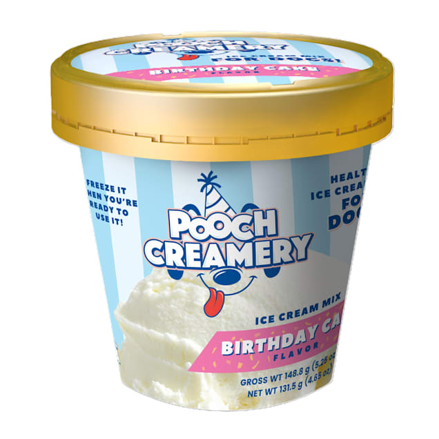 Pooch Creamery Ice Cream Mix Birthday Cake Dog Treats, 5.25 oz