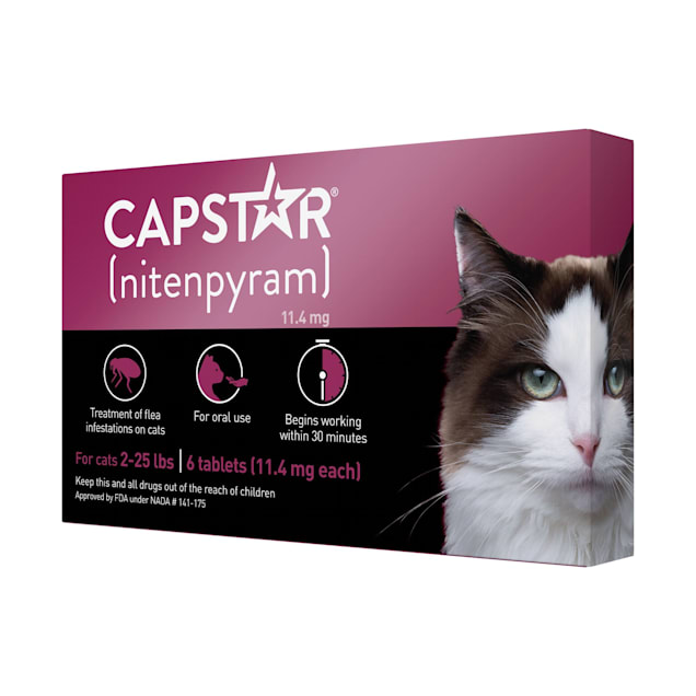 Capstar Flea Tablets for Cats 2 to 25 lbs.
