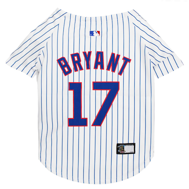 Pets First Chicago Cubs Kris Bryant Dog Jersey, X-Small - Carousel image #1