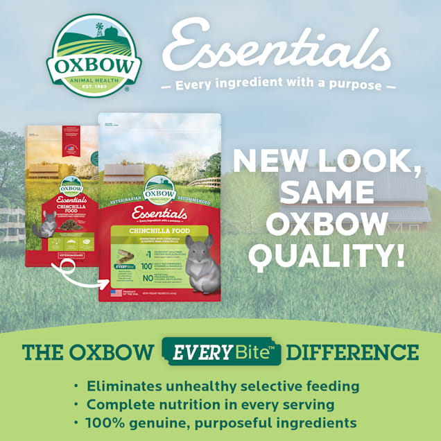 Oxbow essentials chinchilla outlet