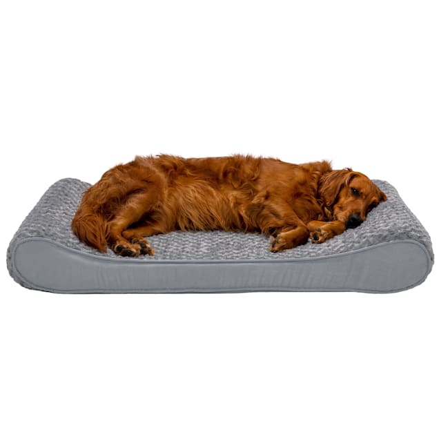 FurHaven Ultra Plush Luxe Lounger Orthopedic Dog Bed, 30