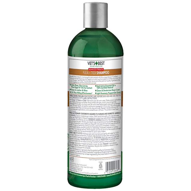 Can i use dog flea shampoo on hot sale myself