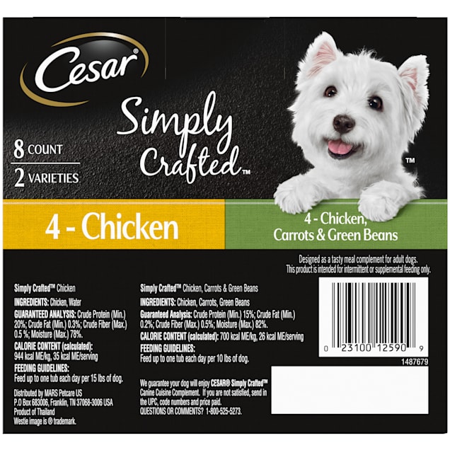 Cesar clearance dry food