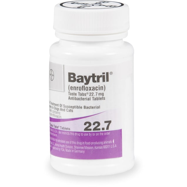 Baytril 22.7 mg, 30 Taste-Tab Tablets - Carousel image #1