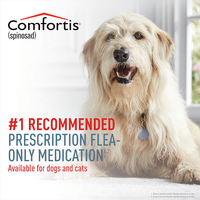 Comfortis Flea Chewables for Dogs Cats 6 Month Supply