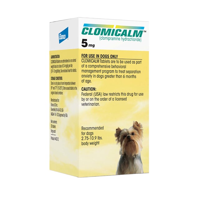 Clomicalm 5 mg for Dogs, 30 Tablets - Carousel image #1