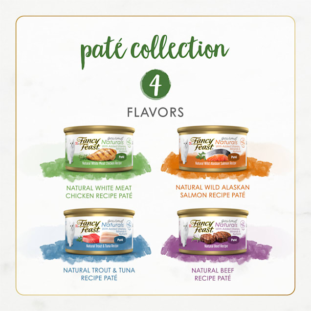 Fancy feast gourmet naturals hot sale pate