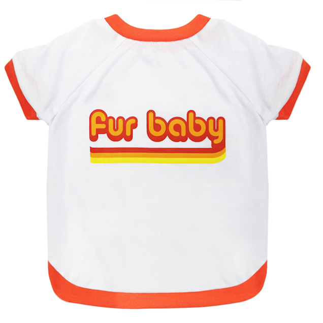 LaurDIY Pets First Fur Baby T-Shirt for Dogs, X-Small - Carousel image #1