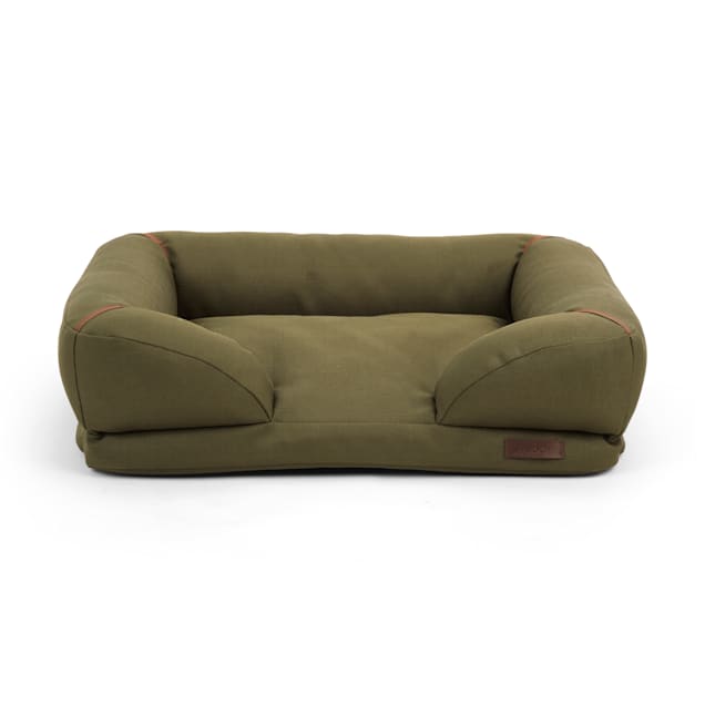 Reddy Indoor/Outdoor Olive Dog Bed, 24" L X 18" W - Carousel image #1