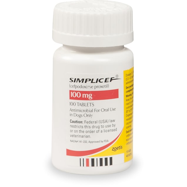 simplicef 100 mg single tablet
