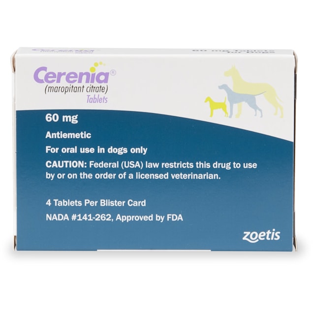 Cerenia 60 mg, 4 Tablets - Carousel image #1