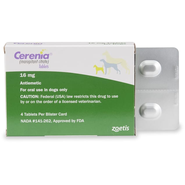 Cerenia 16 Mg, 4 Tablets | Petco