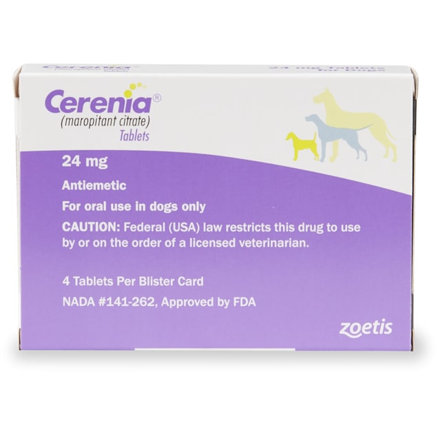 Cerenia 24 mg, 4 Tablets - Carousel image #1