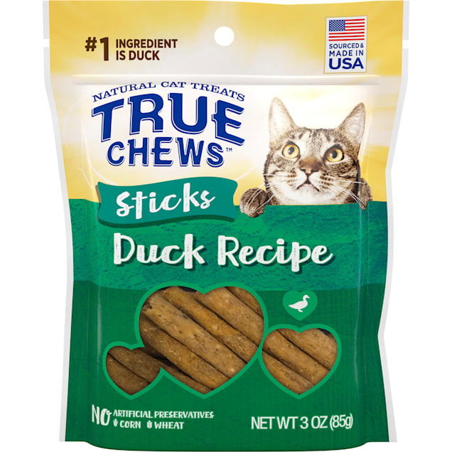 True Chews Stick Duck Recipe Cat Treat, 3 oz. - Carousel image #1