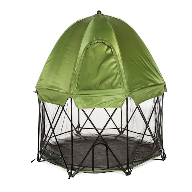 Carlson pet pen with canopy discount