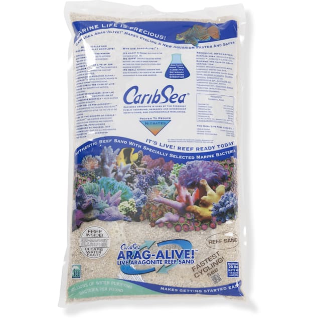 CaribSea Arag-Alive Special Grade Sand, 20 lbs. - Carousel image #1