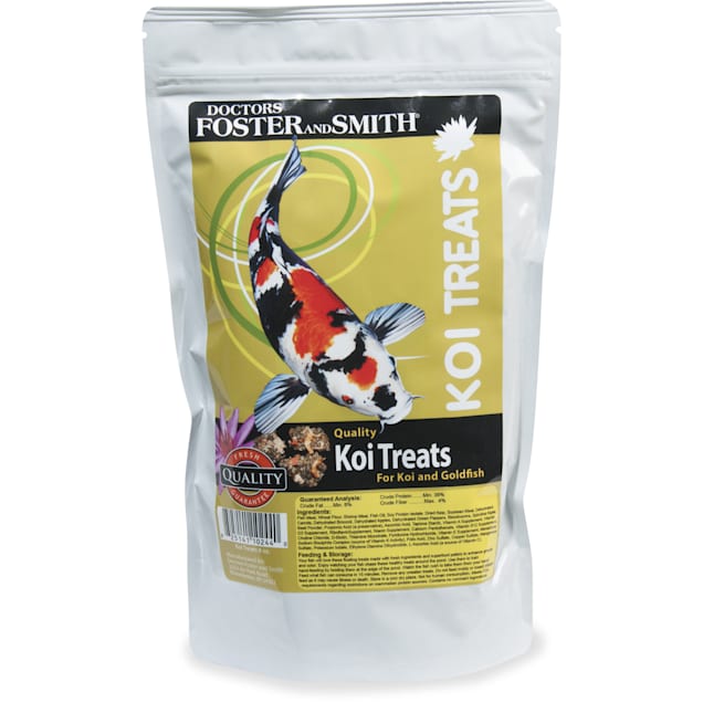 Drs. Foster and Smith Koi Treats for Koi and Goldfish, 8 oz. - Carousel image #1