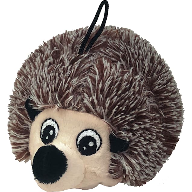 Petlou EZ Squeaky Hedgehog Ball Plush Dog Toy Small Petco