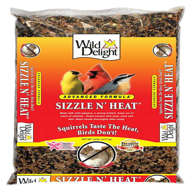 Wild Delight Sizzle N' Heat Seed Blend for Wild Birds, 14 lbs. - Carousel image #1