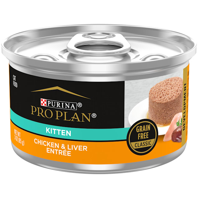 Purina Pro Plan Grain Free, Natural Pate Chicken & Liver ...