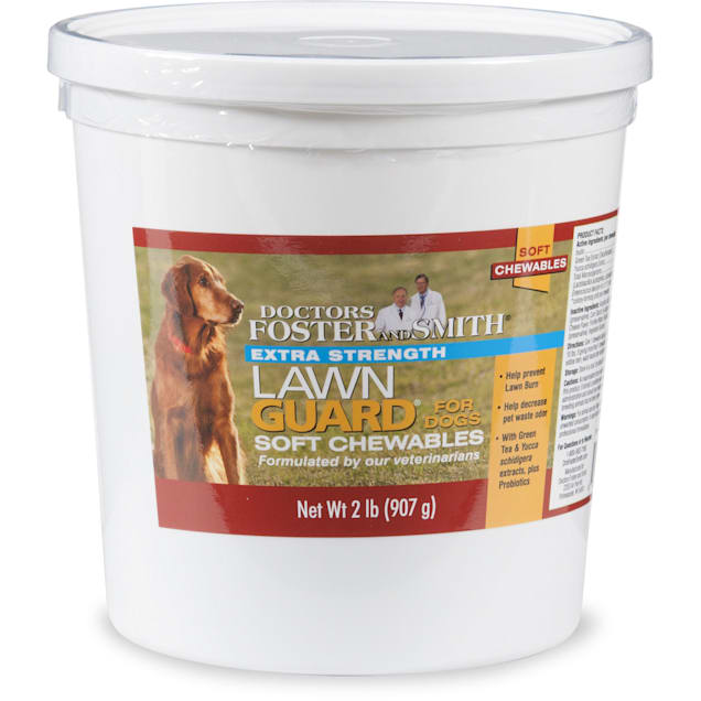 Drs. Foster and Smith Extra Strength Lawn Guard Soft Chews for Dogs, 2 lbs. - Carousel image #1